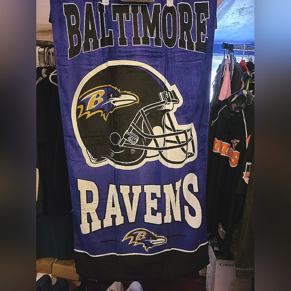 Baltimore Ravens NFL 60X30 BEACH TOWEL OFFICIAL NFL
